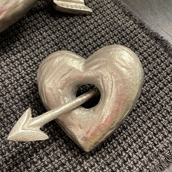 VALENTINE'S DAY - 3D large and small heart with arrow decor - Picture 3 of 6